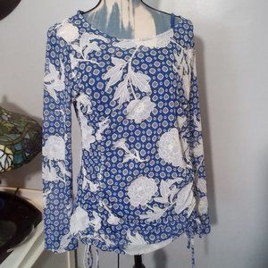 Tank and sheer cover bunched bottom